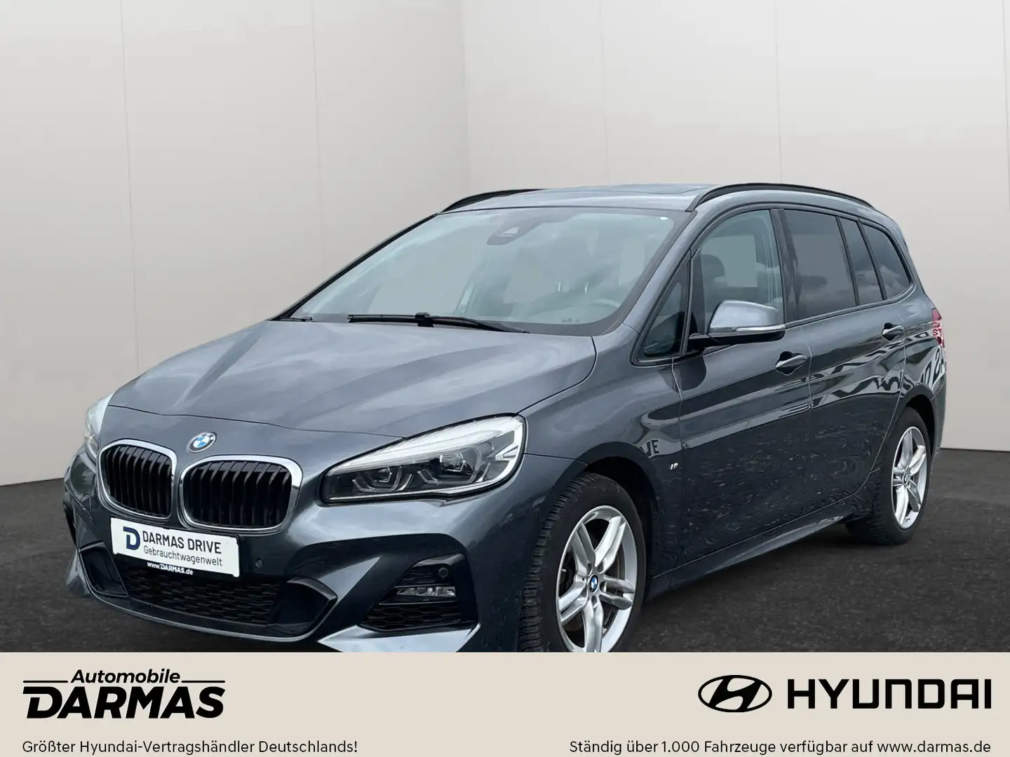 BMW 218 218i Gran Tourer Aut M-Sport Navi Pano 7-Sitzer Gris - 1
