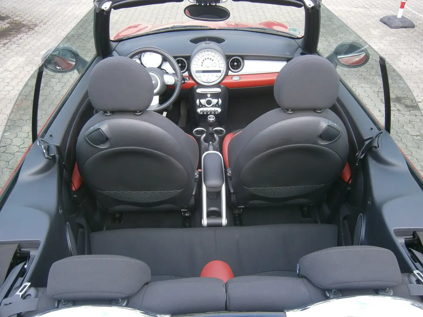 MINI Cooper Cabrio Cooper*Start-Stop**Tüv-neu*PDC*Teilleder*BC* Rot - 1