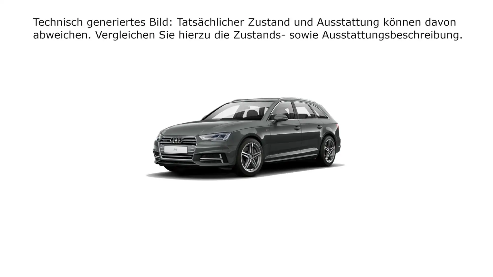 Audi A4 2.0 TFSI quattro sport Gris - 2