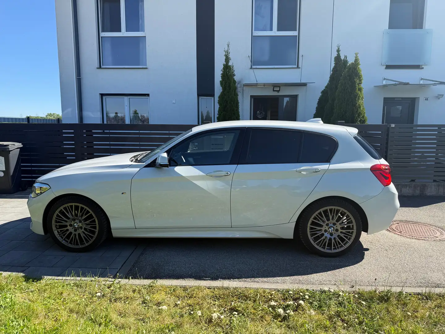 BMW 118 118d M Sport M Sport Weiß - 1