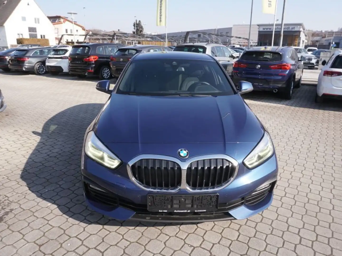 BMW 116 i *LED+NAVI+17"ALU* Kék - 2