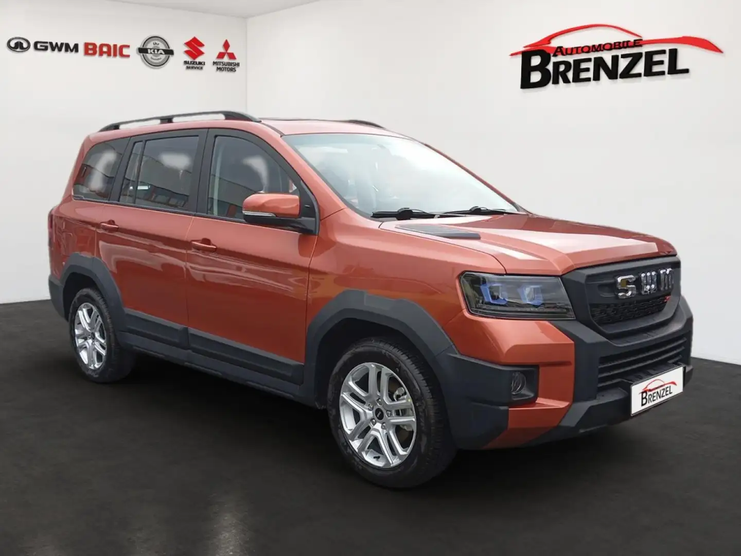 SWM G03 7-Sitzer Klima Smart-Key Navigation Klima Orange - 2