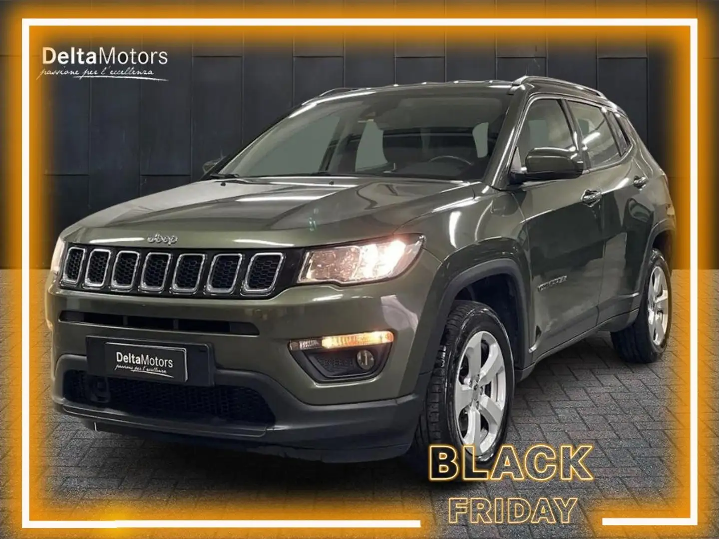 Jeep Compass II 2017 - Compass 2.0 mjt Limited 4wd 140cv auto m Grigio - 1