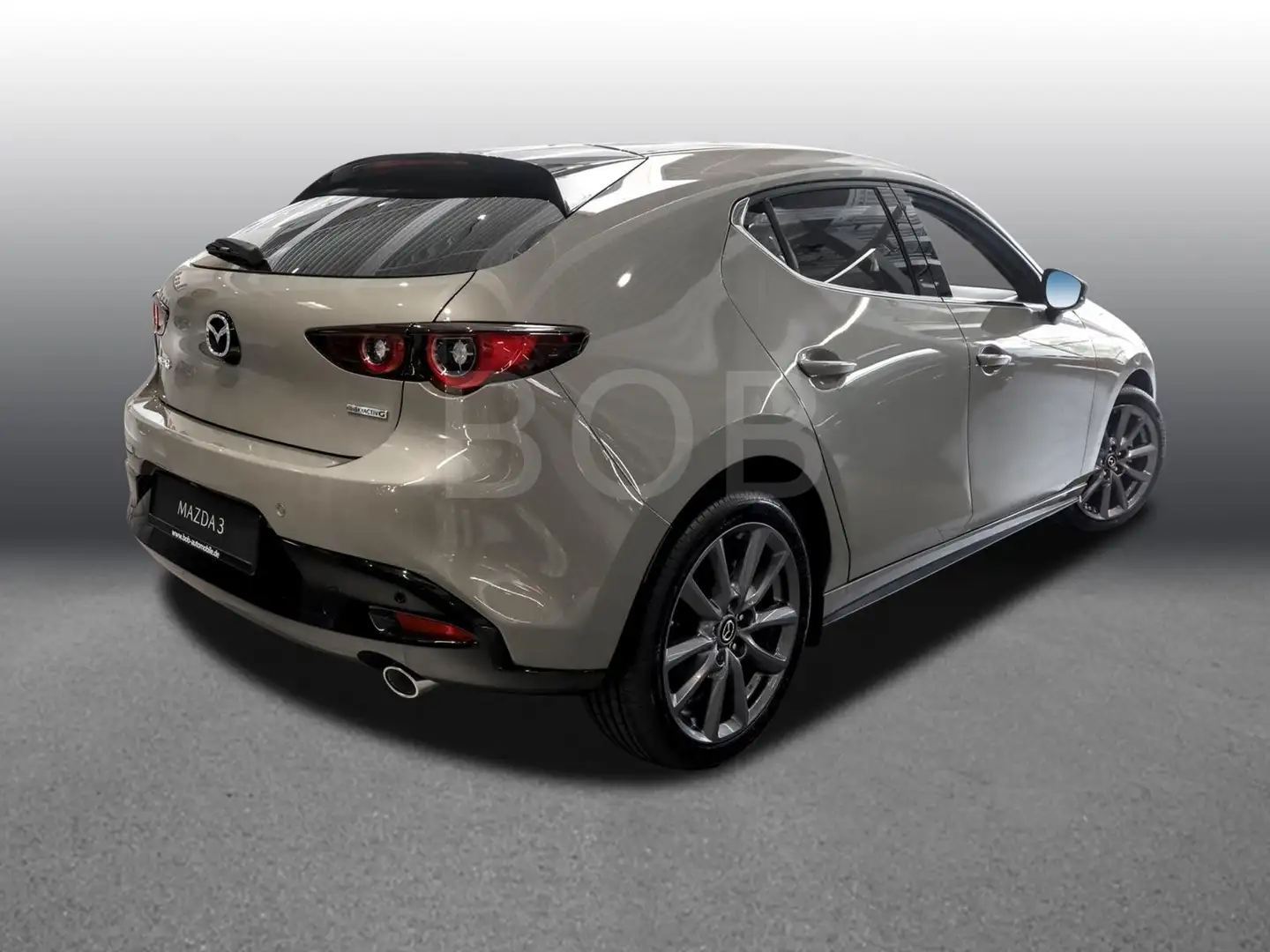 Mazda 3 G 140 Aut. Exclusive-line NAVI SHZ PDC BT Beige - 2