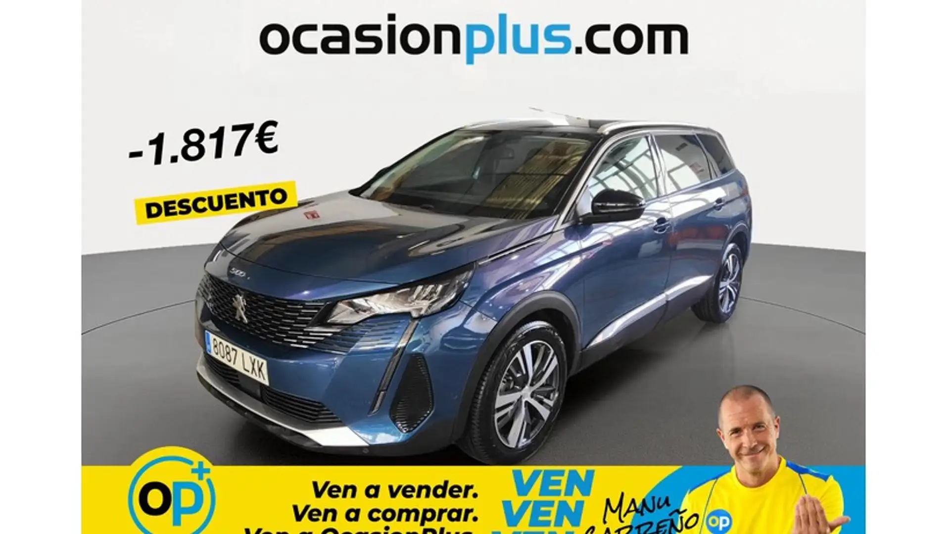Peugeot 5008 1.2 PureTech S&S Allure Pack 130 EAT8 Azul - 1