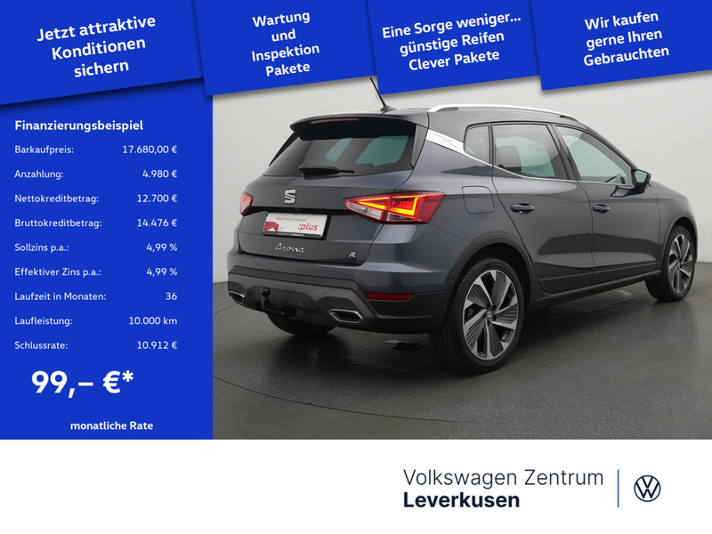 SEAT Arona FR DSG NAVI SHZ PDC AHK CARPLAY SHZ KAM — photo 2