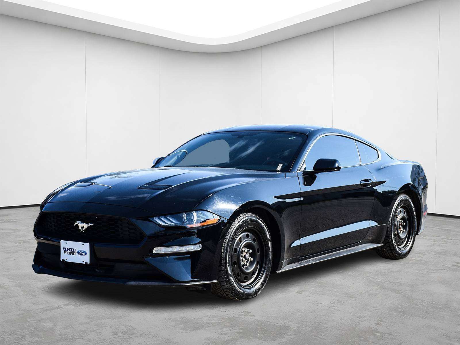 Black 2019 Ford Mustang Coupe Rear-Wheel Drive Automatic