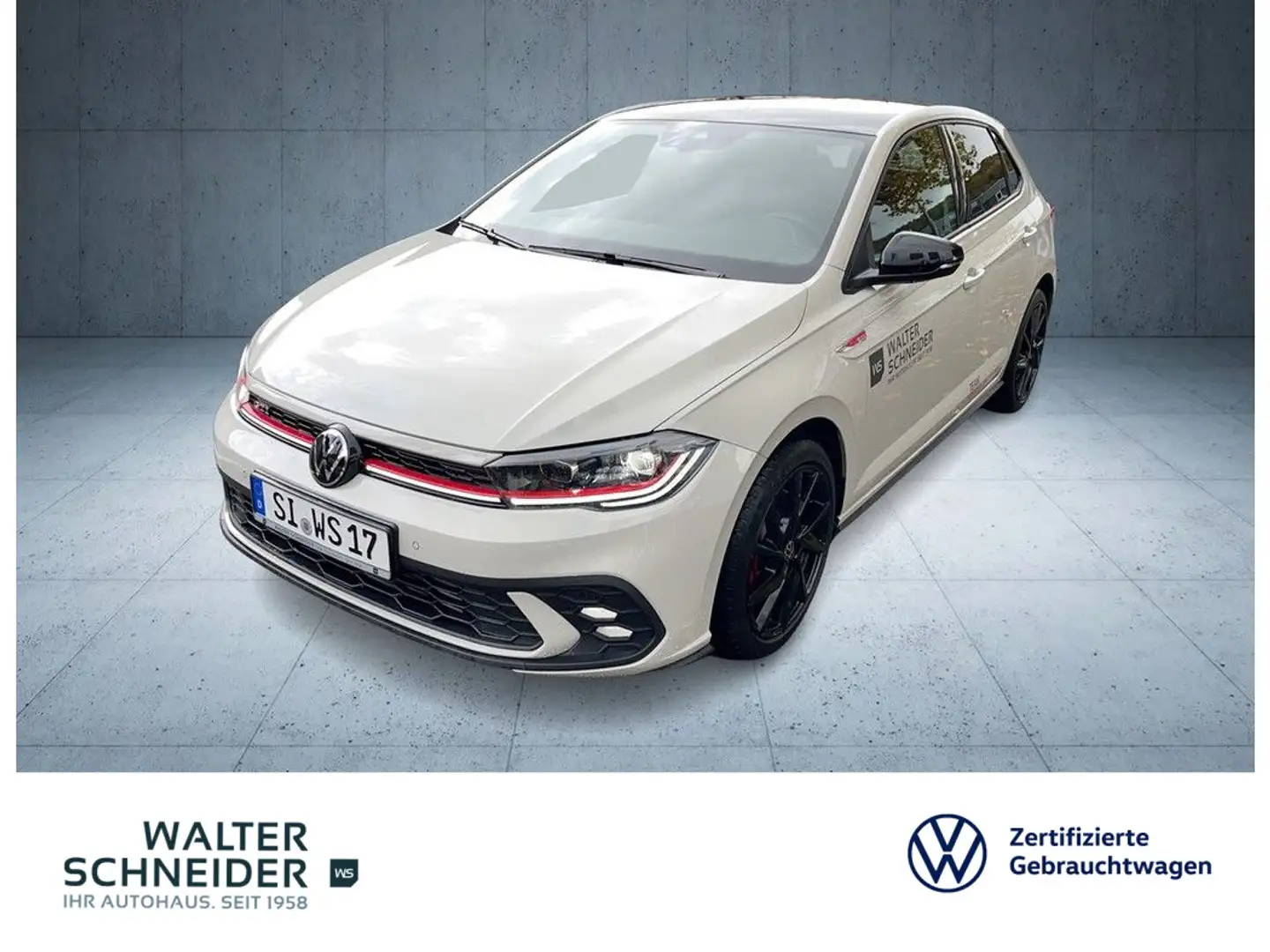 Volkswagen Polo 2.0 GTI BT152 TSID DSG Klima Navi SHZ IQ Grau - 1