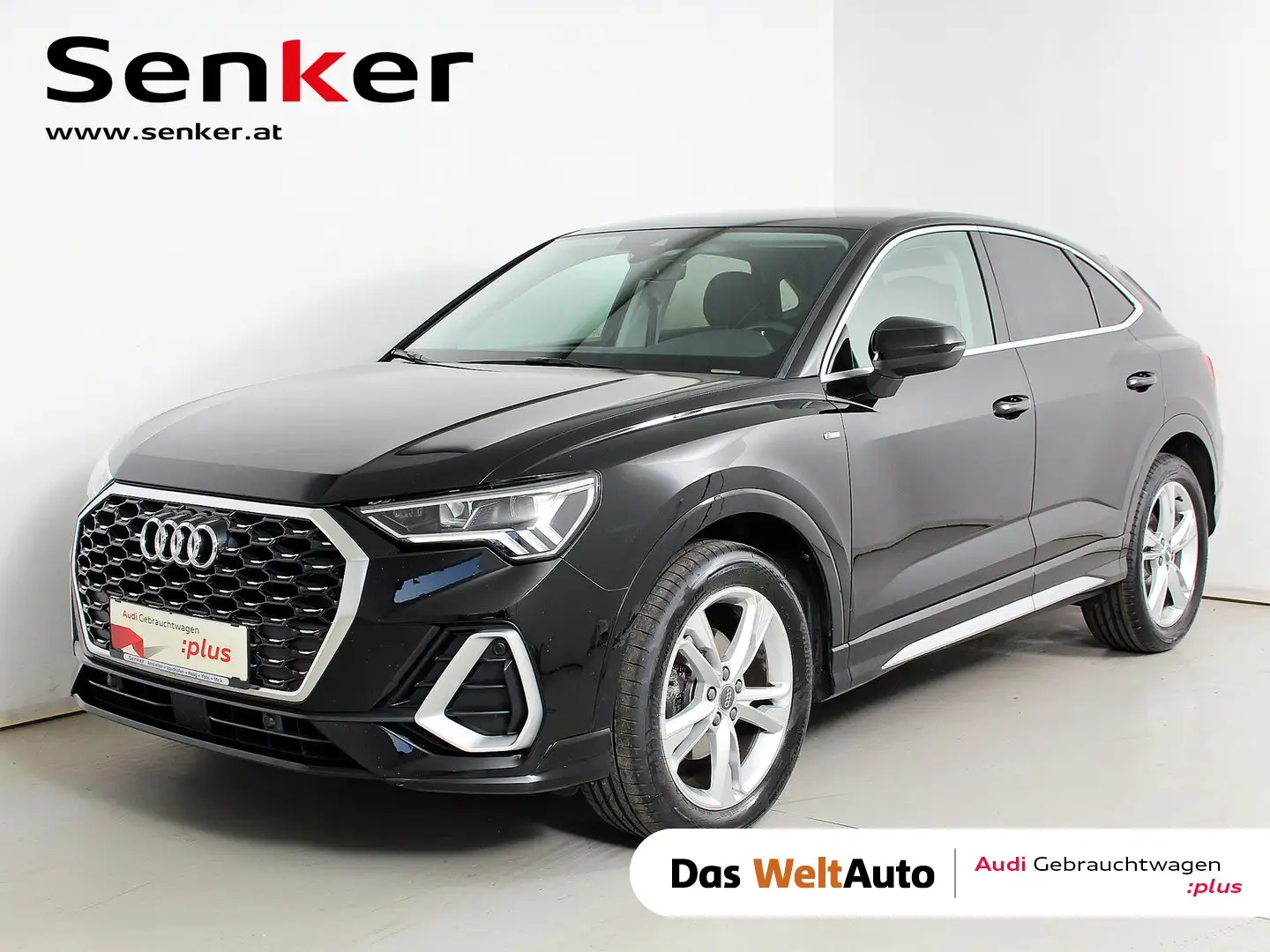 Audi Q3 35 TDI S line exterieur Schwarz - 1