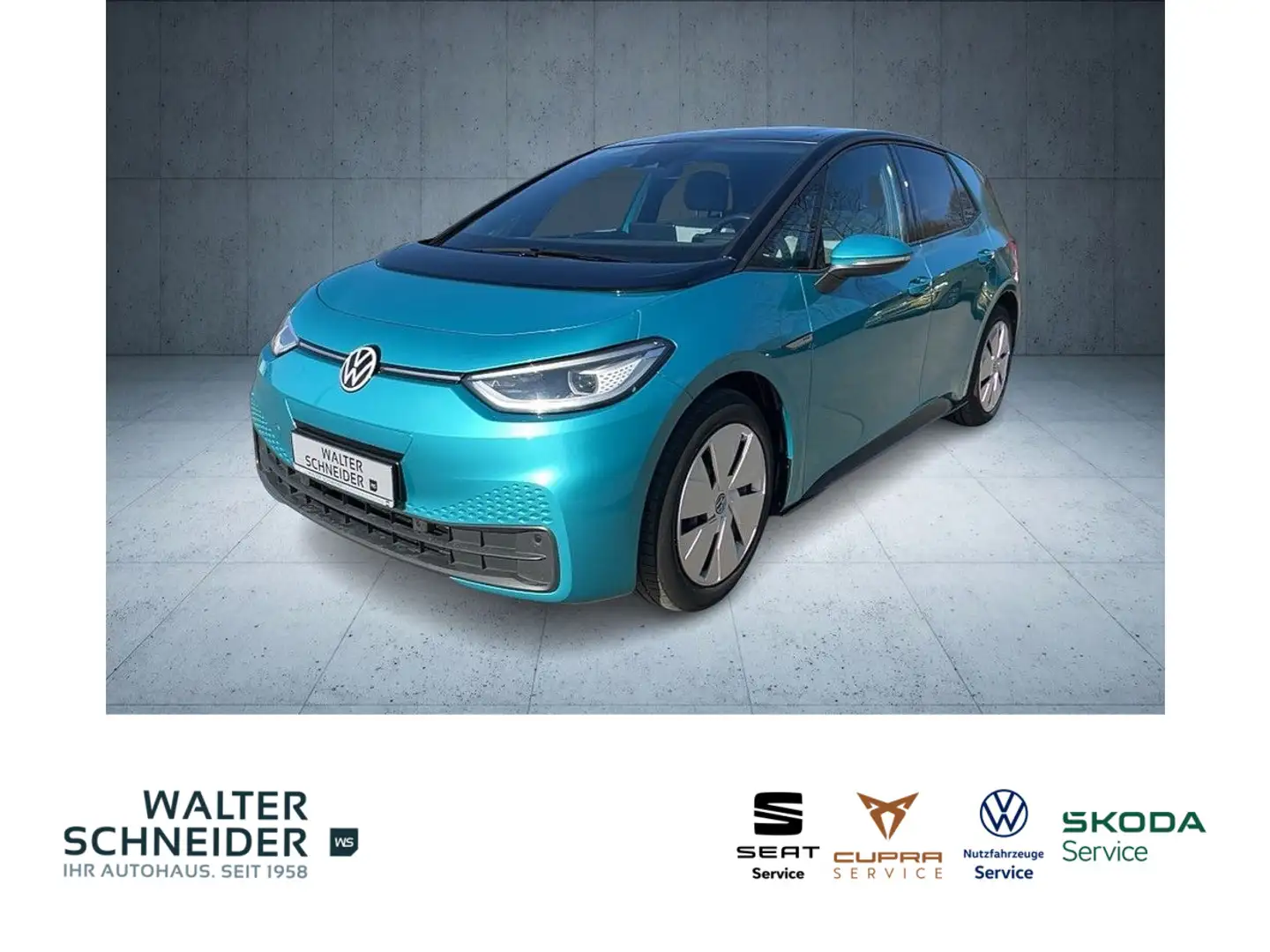Volkswagen ID.3 Pro Navi IQ.Light Pano RFK Blu/Azzurro - 1