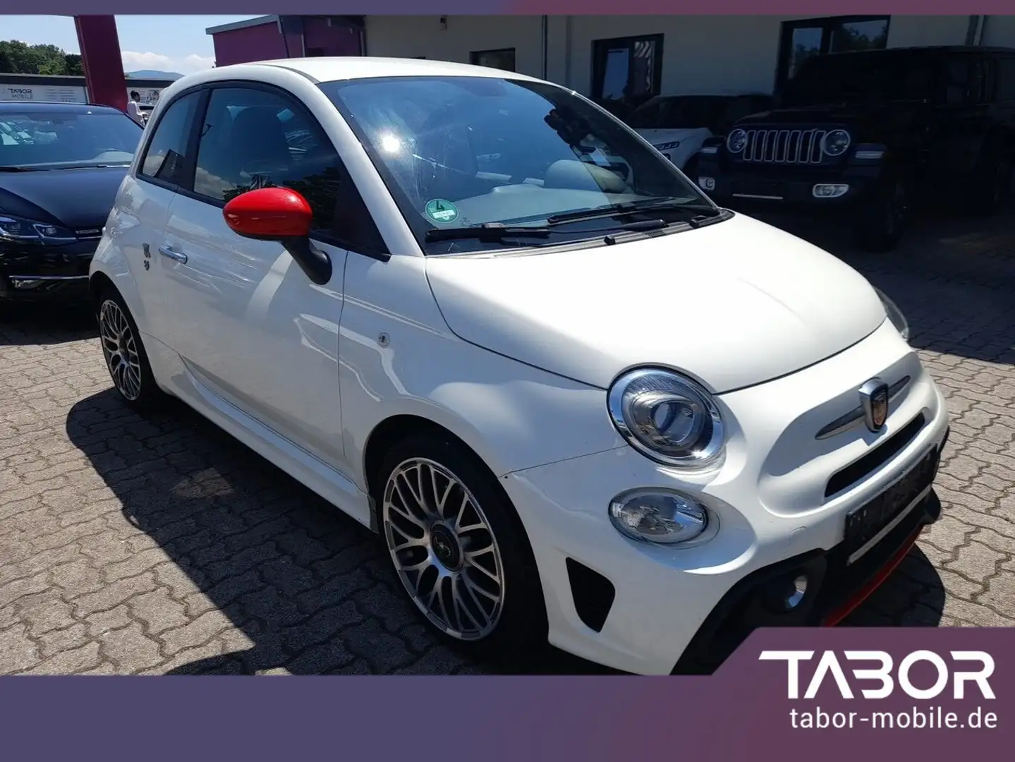 Abarth 595 1.4 T-Jet 16V 145 Nav 17Z Touring EsteticoK Blanc - 2