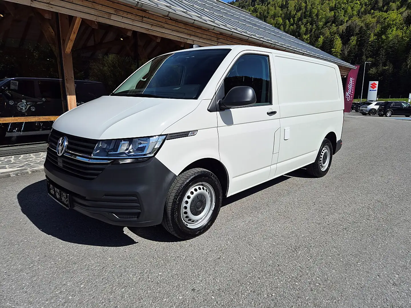 Volkswagen T6 Transporter T6 Kastenwagen KR 2,0 TDI 4Motion BMT Weiß - 1