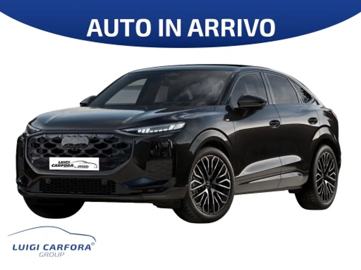 Audi Q3 SPB TDI S Line edition+Tetto+Black Edition Nero - 1