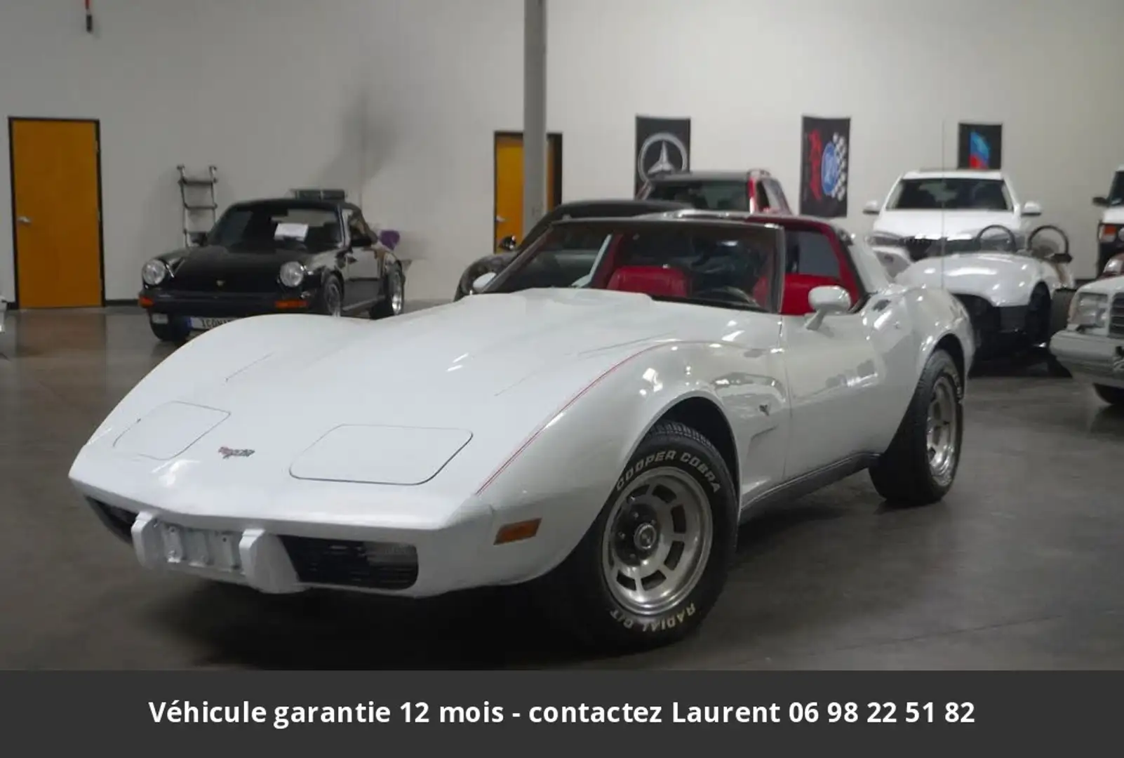 Chevrolet Corvette L48 V8 1979 Tout compris Blanc - 1