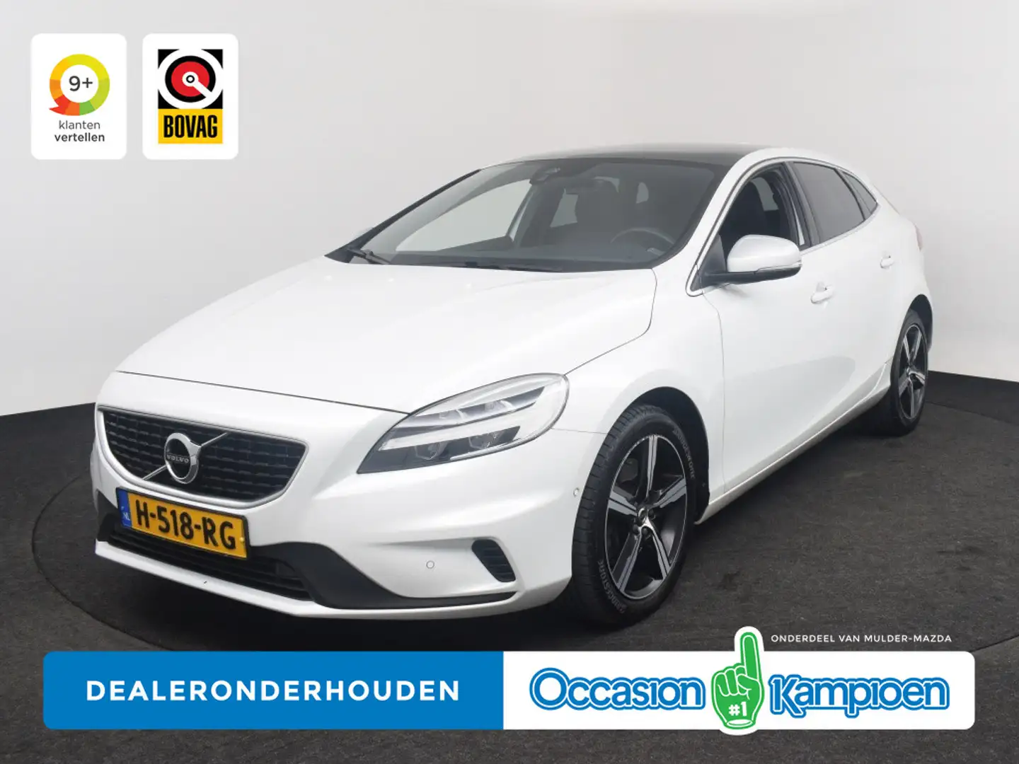 Volvo V40 1.5 T3 Polar+ Sport | 1e Eigenaar • Dealeronderhou Blanco - 1