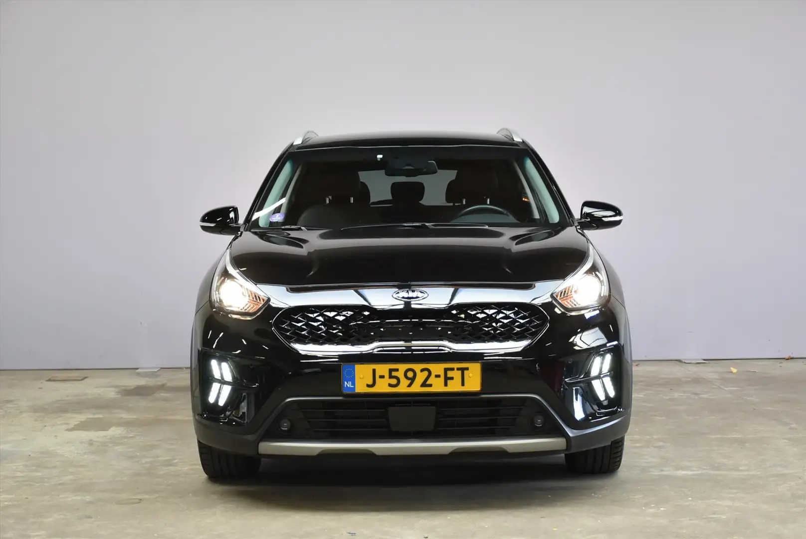 Kia Niro 1.6 GDi Hybrid 141pk DCT6 DynamicPlusLine Zwart - 2
