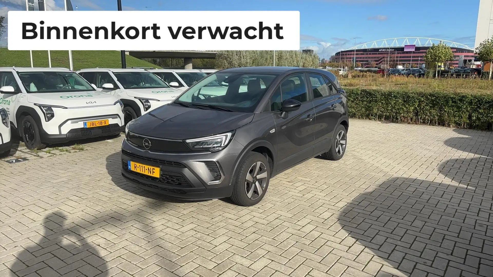 Opel Crossland 1.2 Turbo 130PK Edition Automaat | Navigatie via A Grijs - 1