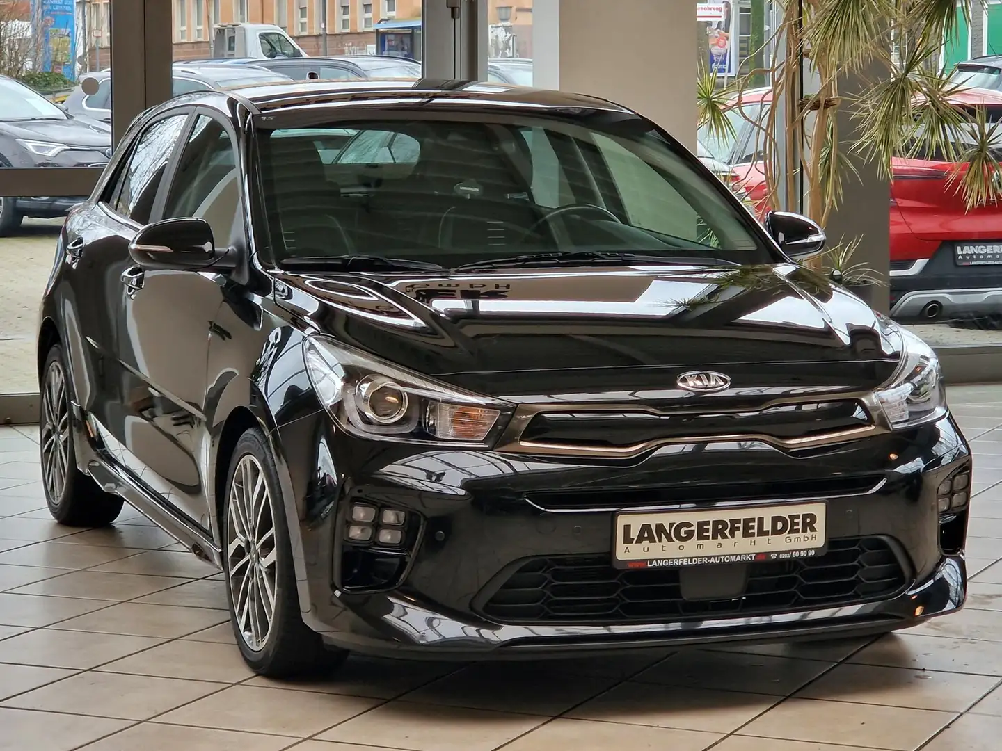 Kia Rio Rio 1.0 T-GDI GT Line*DCT*NAV*RFK*SHZ*CARPLAY Schwarz - 1