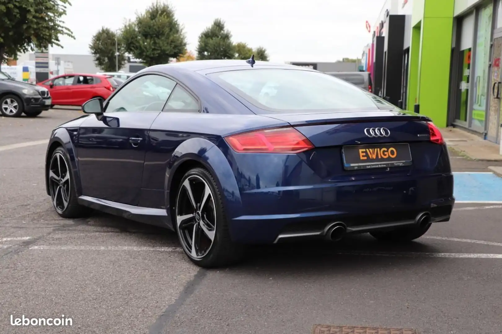 Audi TT COUPE 2.0 TFSI 230 S-LINE QUATTRO S-TRONIC BVA Bleu - 2