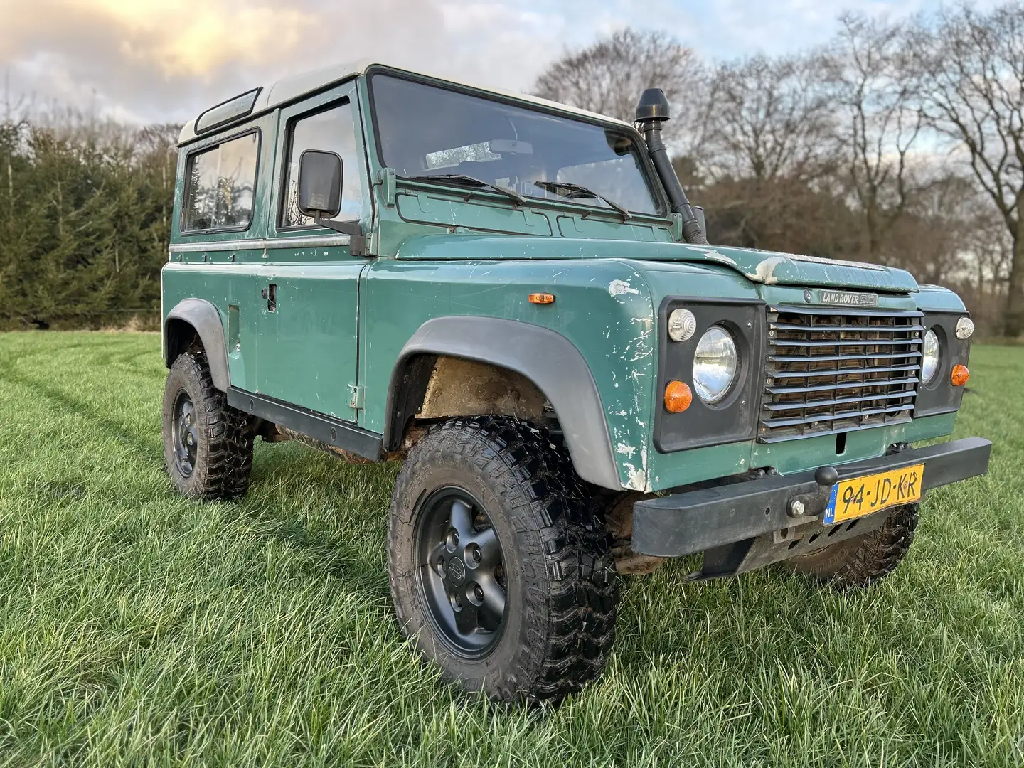 Land Rover Defender 90 3,5 V8 wegenbel vrij, uniek, APK 1-4-2027 - 2