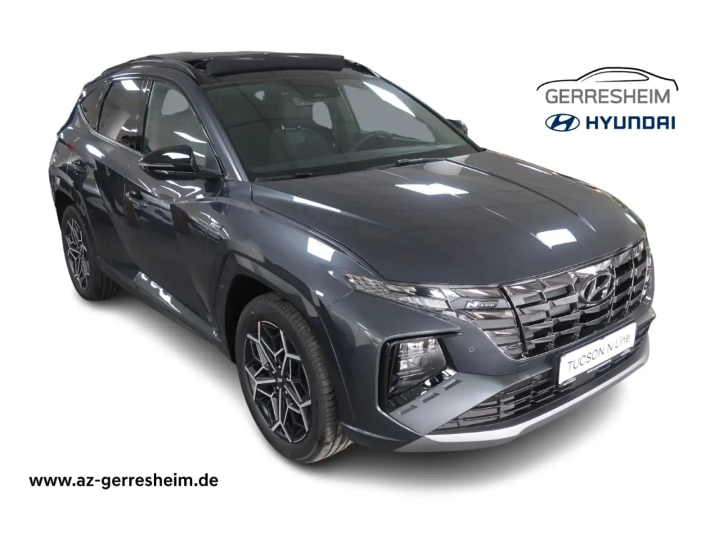 Hyundai TUCSON HYBRID 1.6 Turbo 230PS N LINE Panoramadach/Sitz-pa Szürke - 1