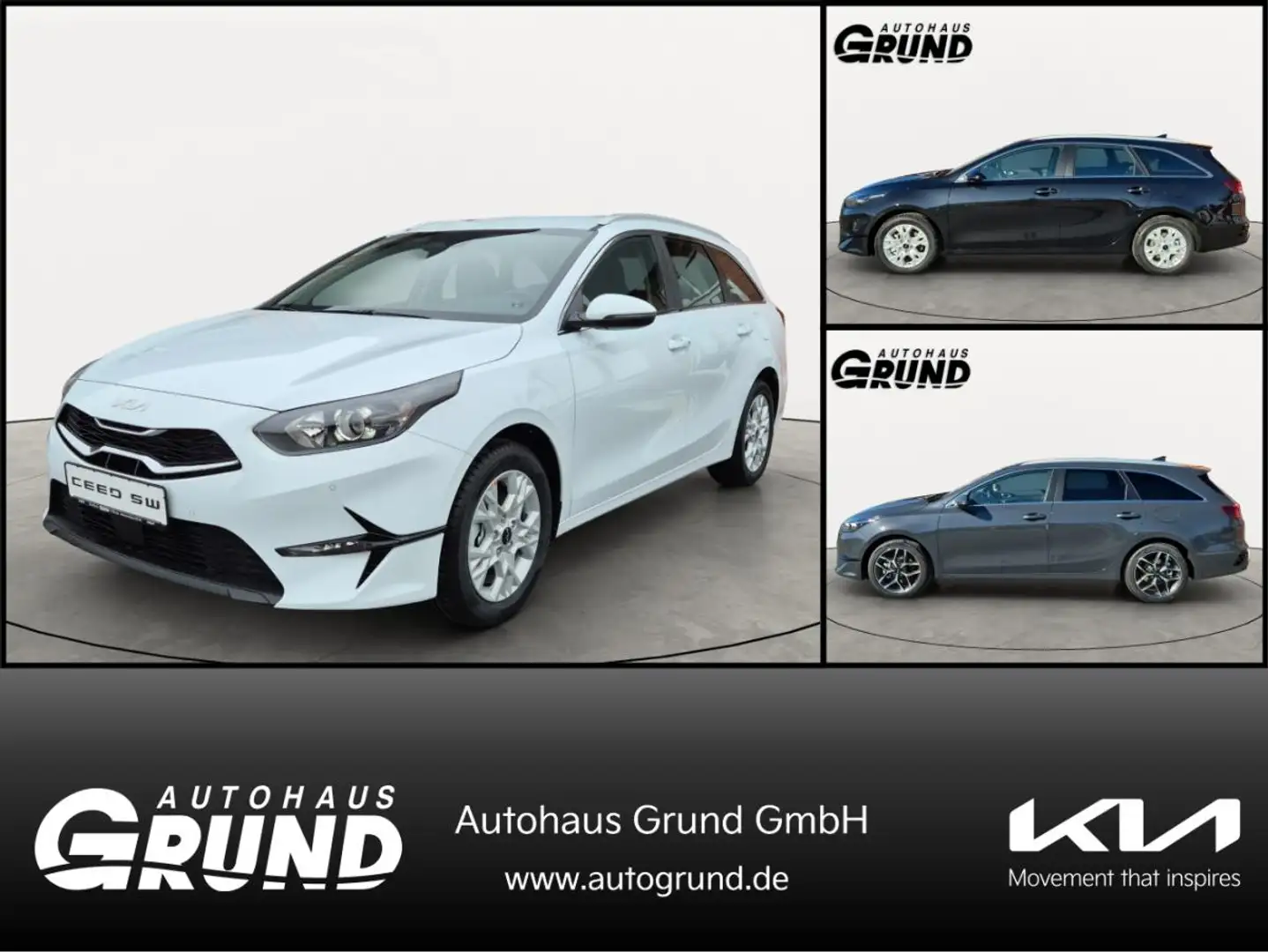 Kia Ceed SW / cee'd SW 1.5T DCT7 ULTIMATE💥AKTION 💥NAVI | SHZ | SMART-KE Weiß - 1
