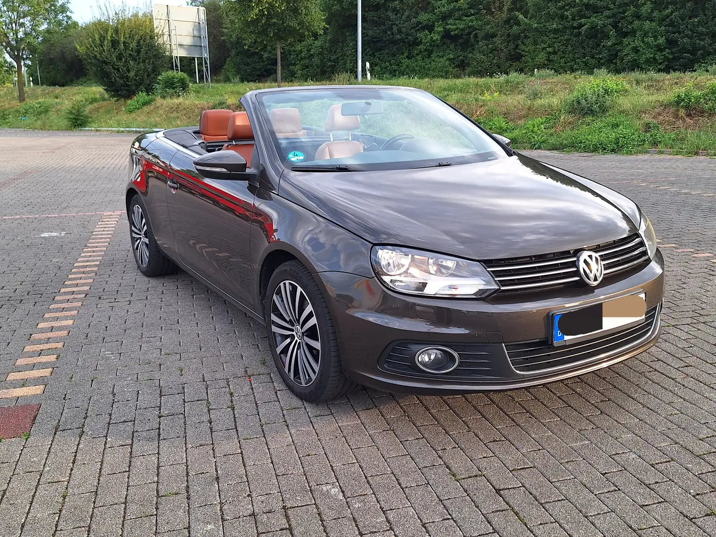 Volkswagen Eos Eos 2.0 TDI DPF DSG NAVI BT Vollleder N/R Maro - 2