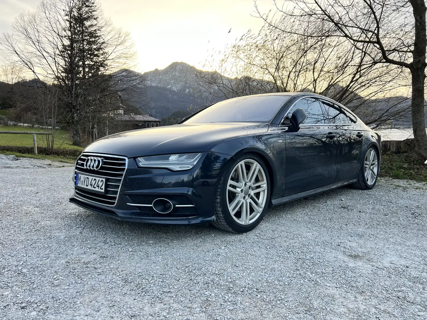 Audi A7 3.0 TFSI quattro 3x S-Line Stronic Blau - 1