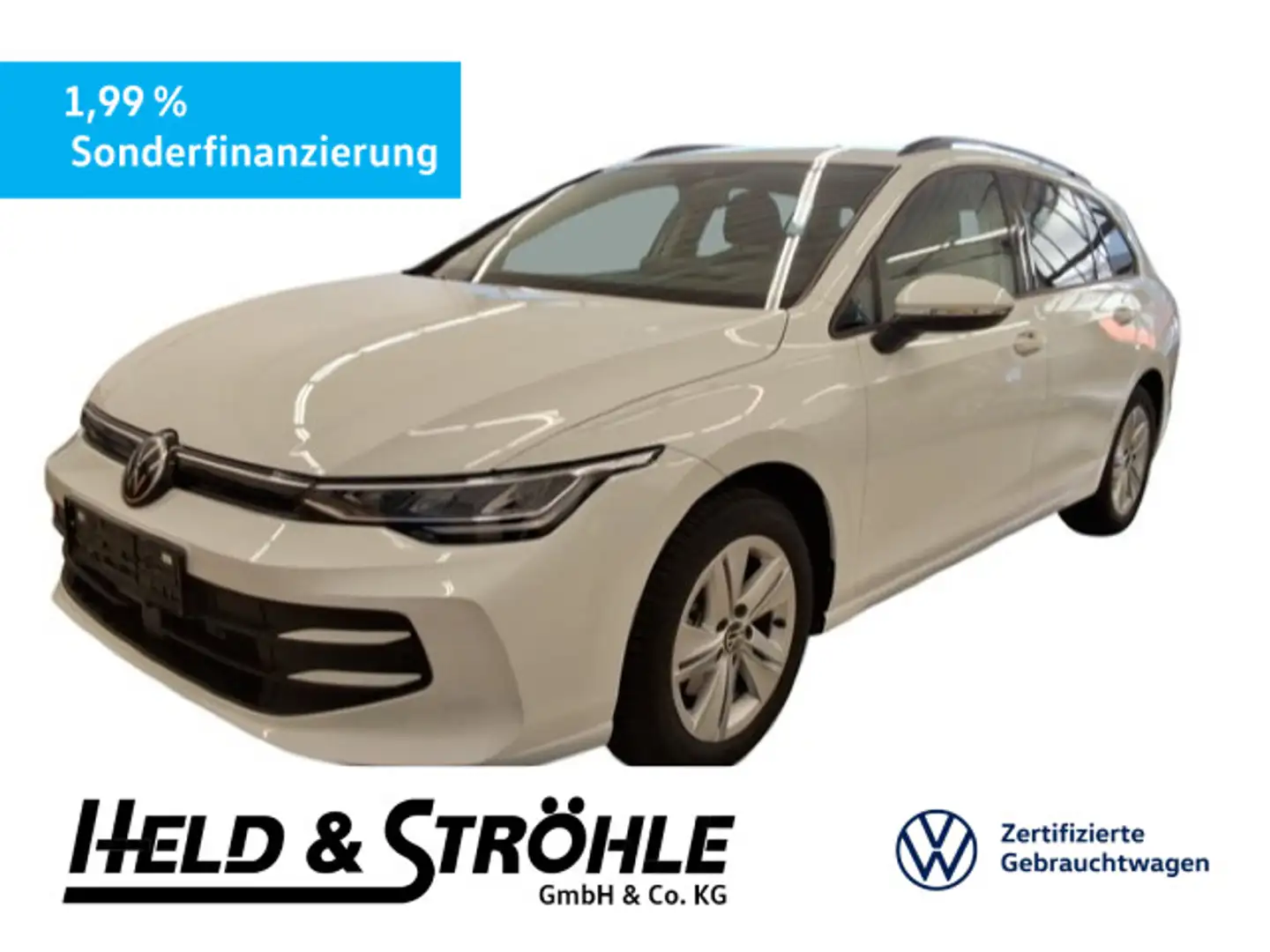 Volkswagen Golf Variant Life 1.5 TSI HEADUP KAM LED NAV PDC Bílá - 1