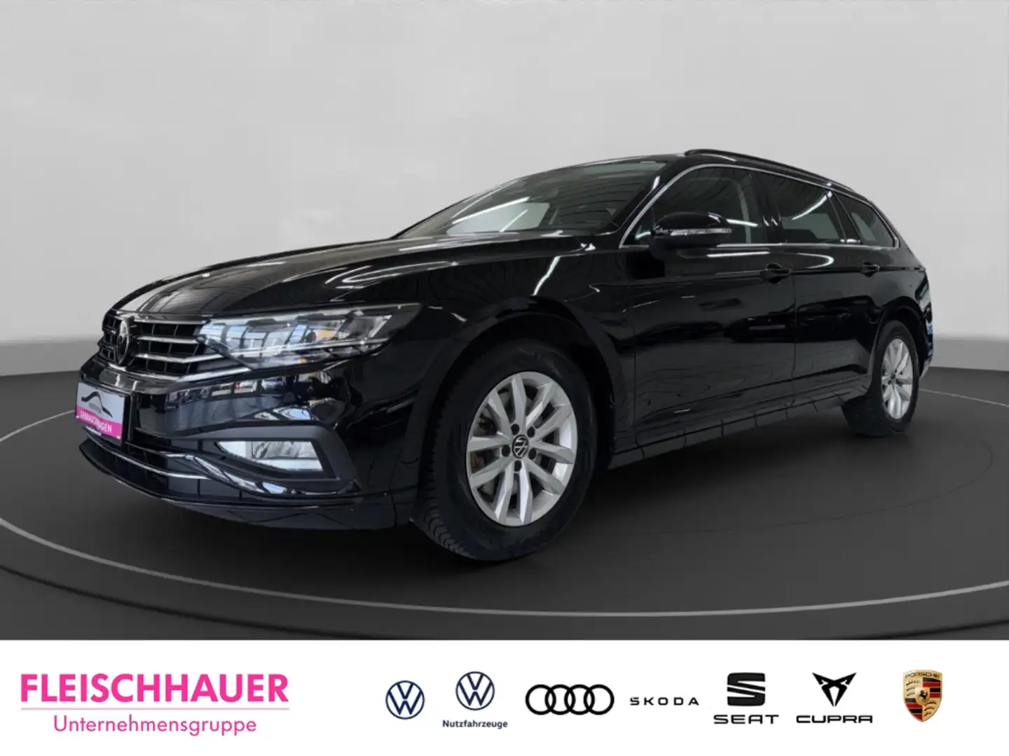 Volkswagen Passat Variant Business 1.5 TSI LED+ACC+NAVI+PDC V&H+AHK+SHZ Schwarz - 1