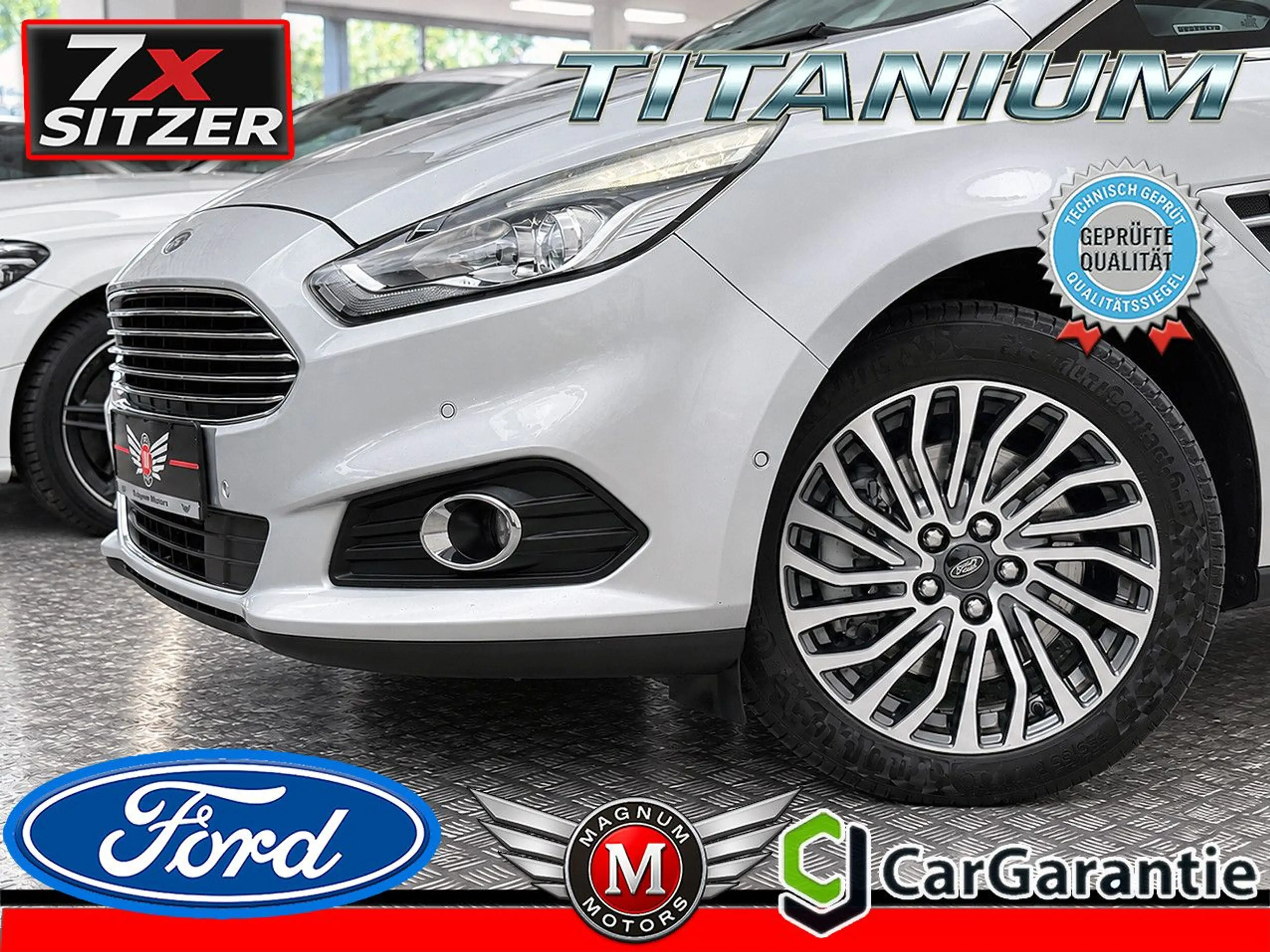 Ford S-Max S-MAX 2.0 TDCi TITANIUM *7-Sitzer*Aut.*Navi*AHK*