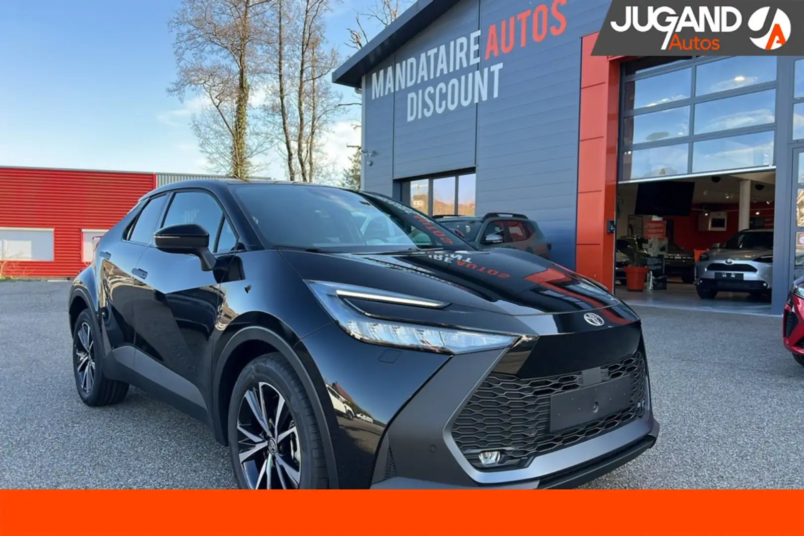 Toyota C-HR 1.8 HYBRID140 DESIGN PK HIVER Noir - 1