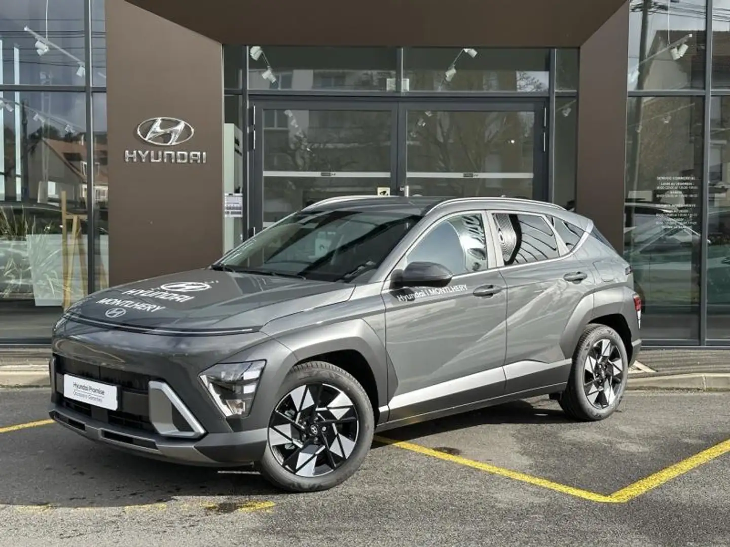 Hyundai KONA 1.6 GDi 138ch Hybrid Creative DCT-6 Grau - 1