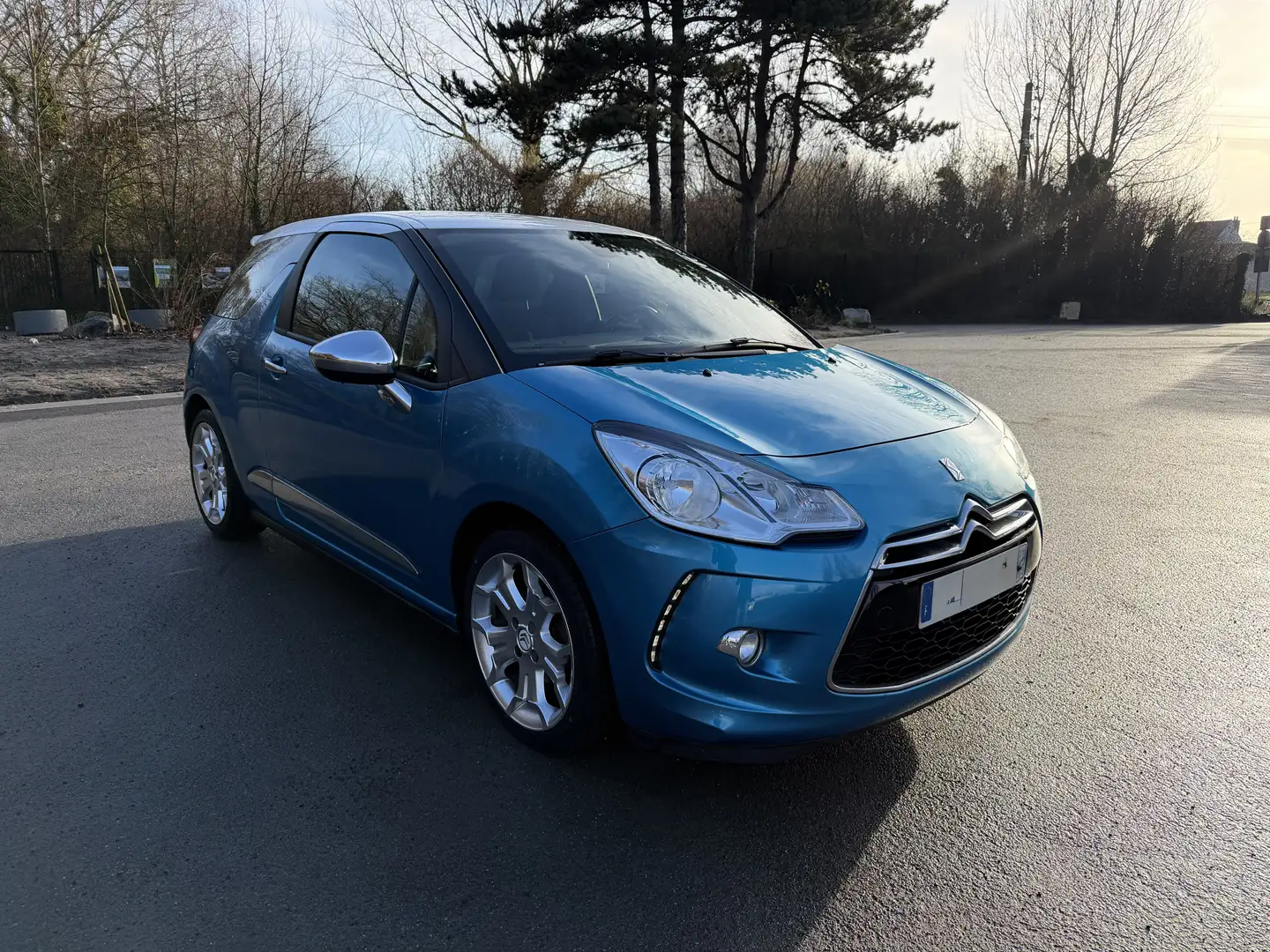 Citroen DS3 THP 155 Sport Chic Bleu - 1