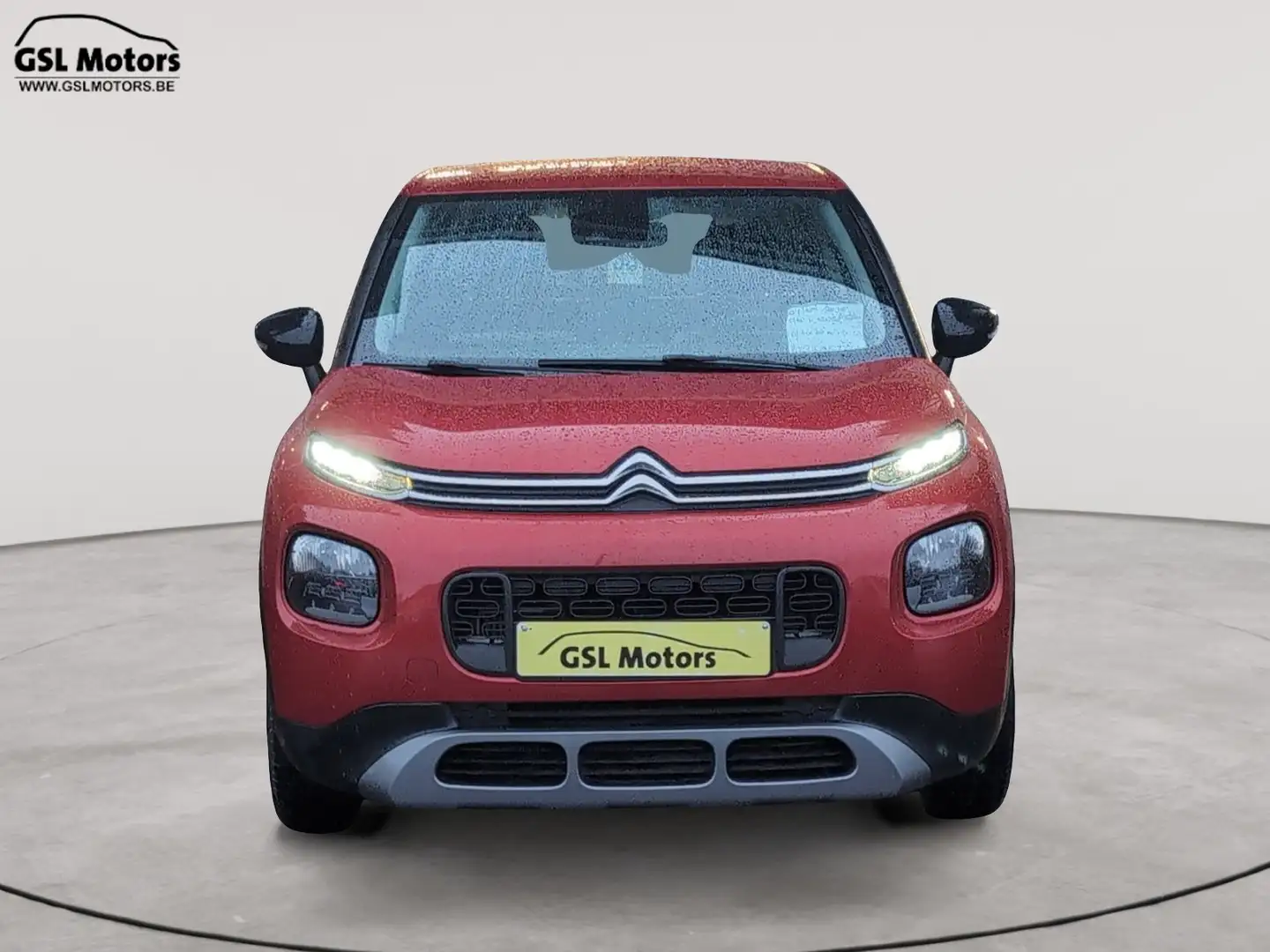 Citroen C3 Aircross 1.2 110cv rouge 02/21 Airco Cruise Capteurs Radio Rood - 2