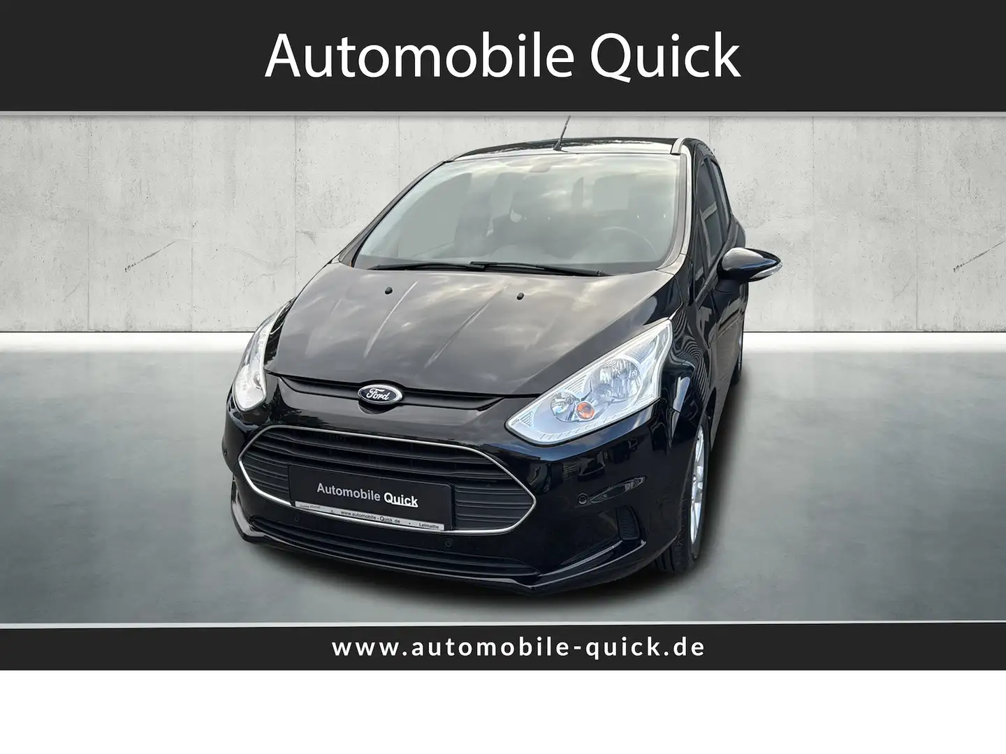Ford B-Max 1.0 SYNC Edition Sitzheizung/Alu/Klima Schwarz - 1