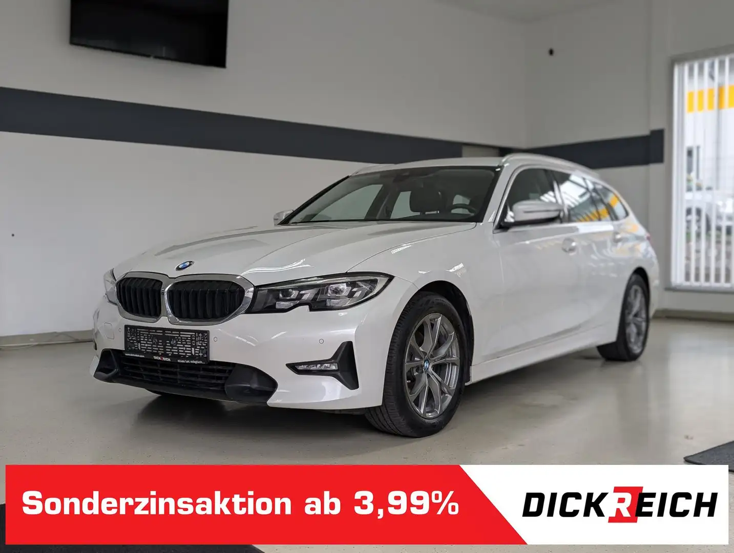 BMW 320 d Sport Line LED TEMP SHZ PDC NAVI APP Weiß - 1