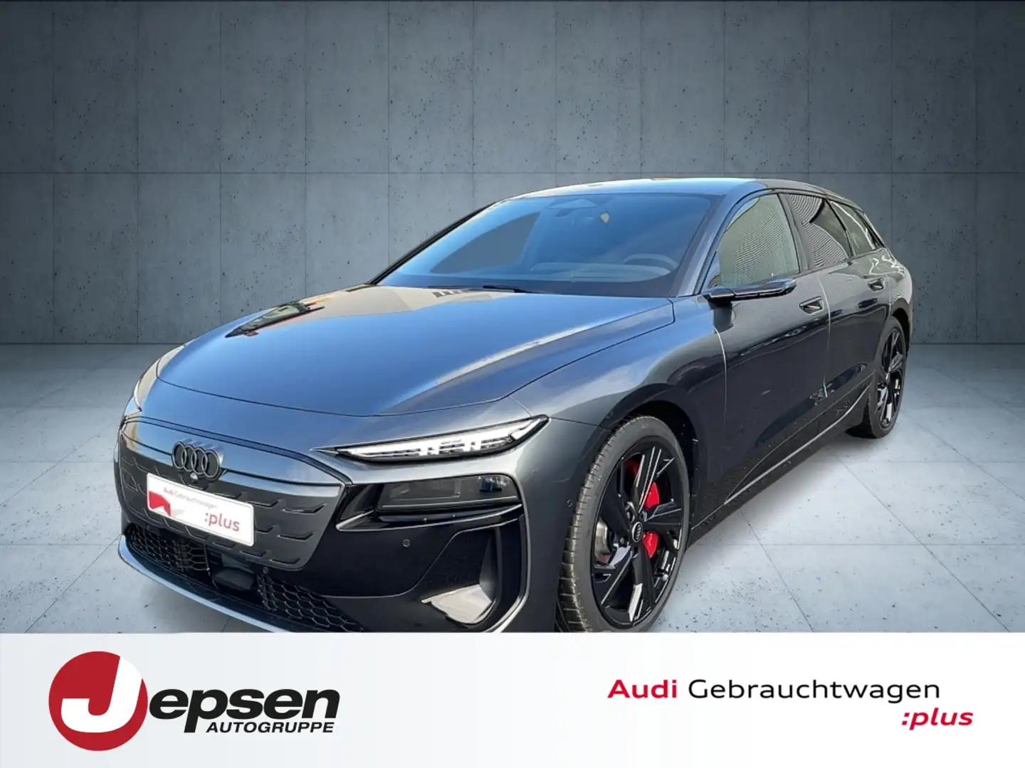 Audi S6 Avant e-tron 4xSHZ ACC STH 360 SpurH Grau - 1