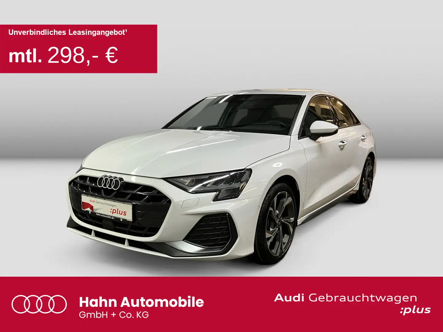 Audi A3 35 TFSI S line Virtual  AHK Sitzh B Weiß - 1
