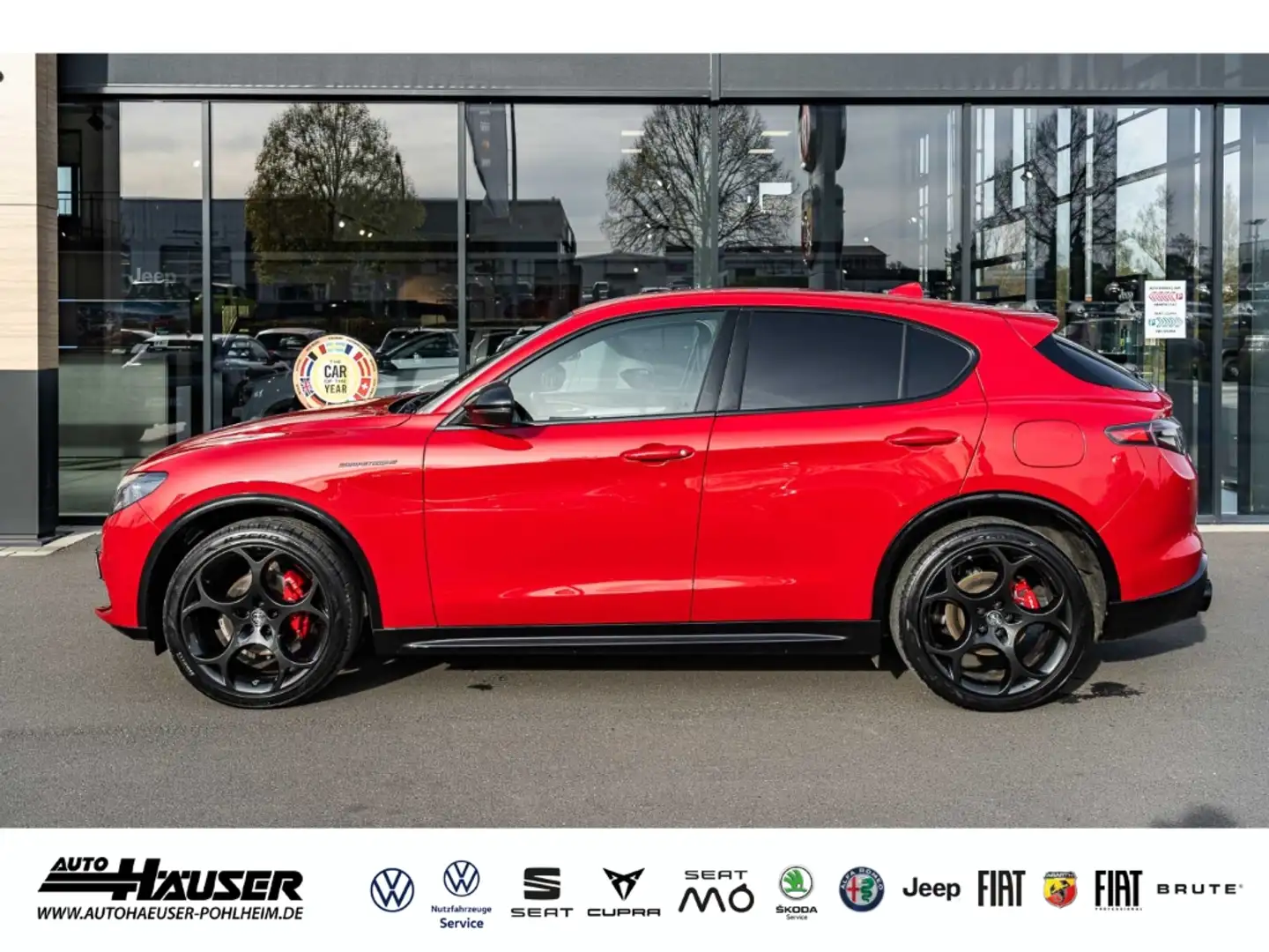 Alfa Romeo Stelvio Competizione Q4 2.0 Turbo HARMAN-KARDON EL. HECKKL Rot - 2