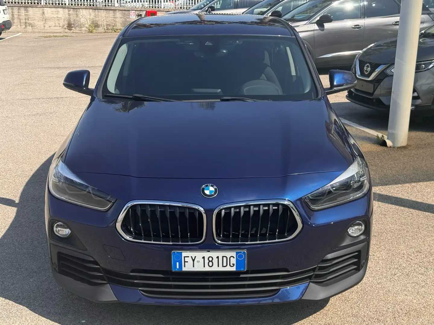 BMW X2 xdrive20d Business X auto Blauw - 2