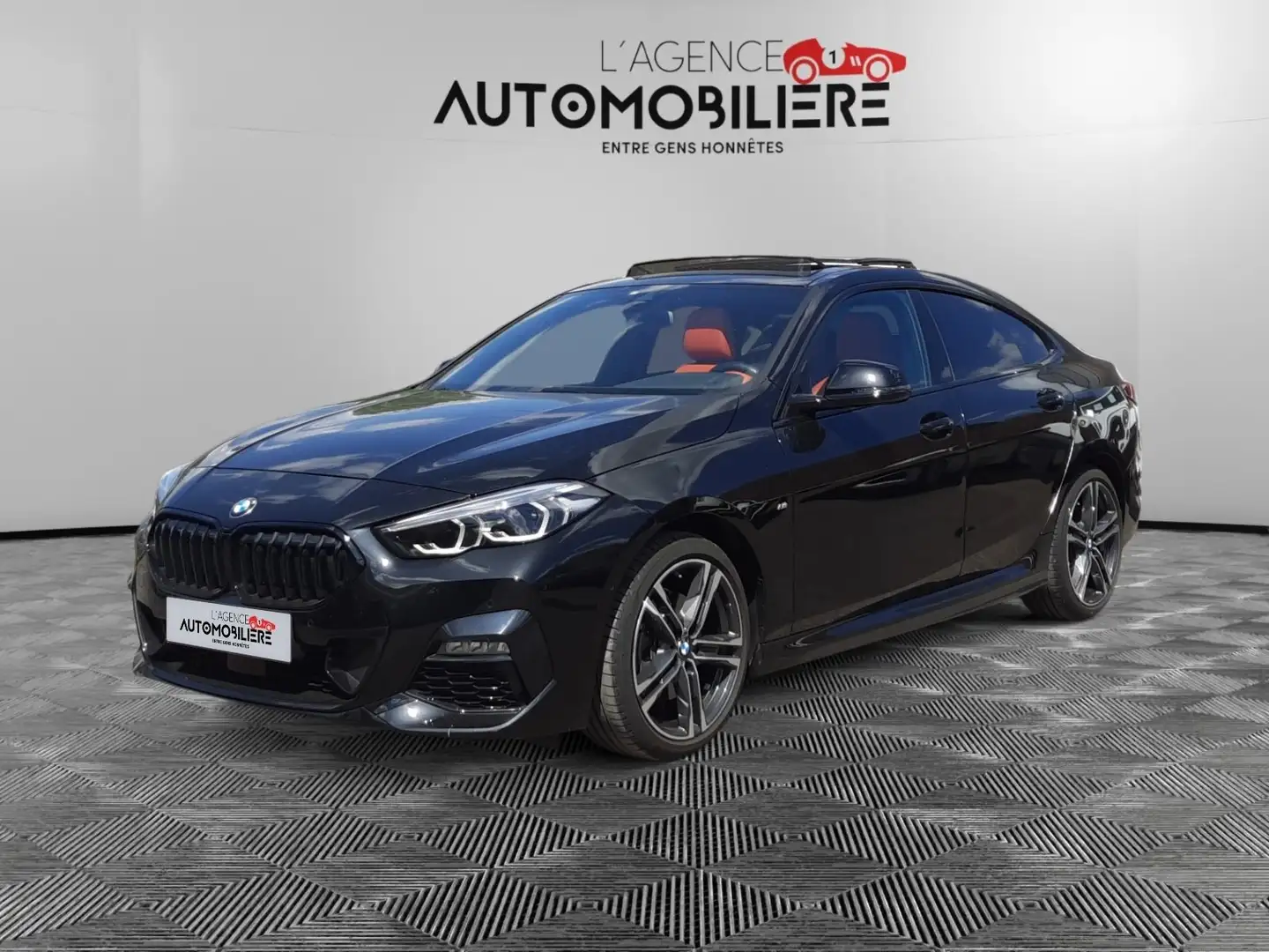 BMW 218 Gran Coupé 218iA Pack M/ Garantie Bmw 09/2026 Noir - 1
