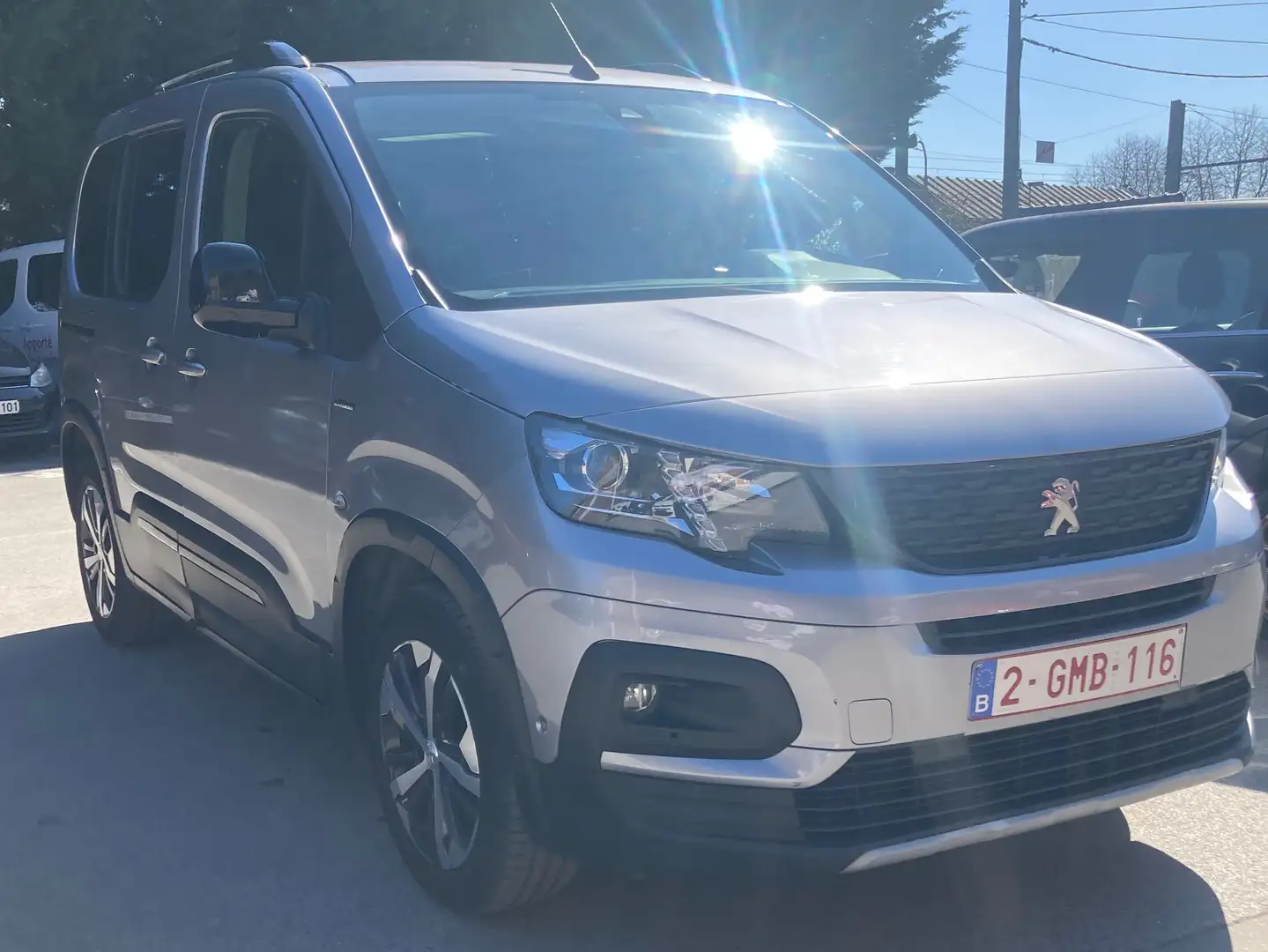 Peugeot Rifter Rifter 1.5 BlueHDi Stand. GT Line AGC S Grijs - 2