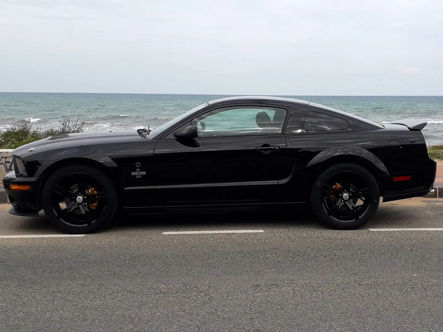 Ford Mustang S197 Negro - 1