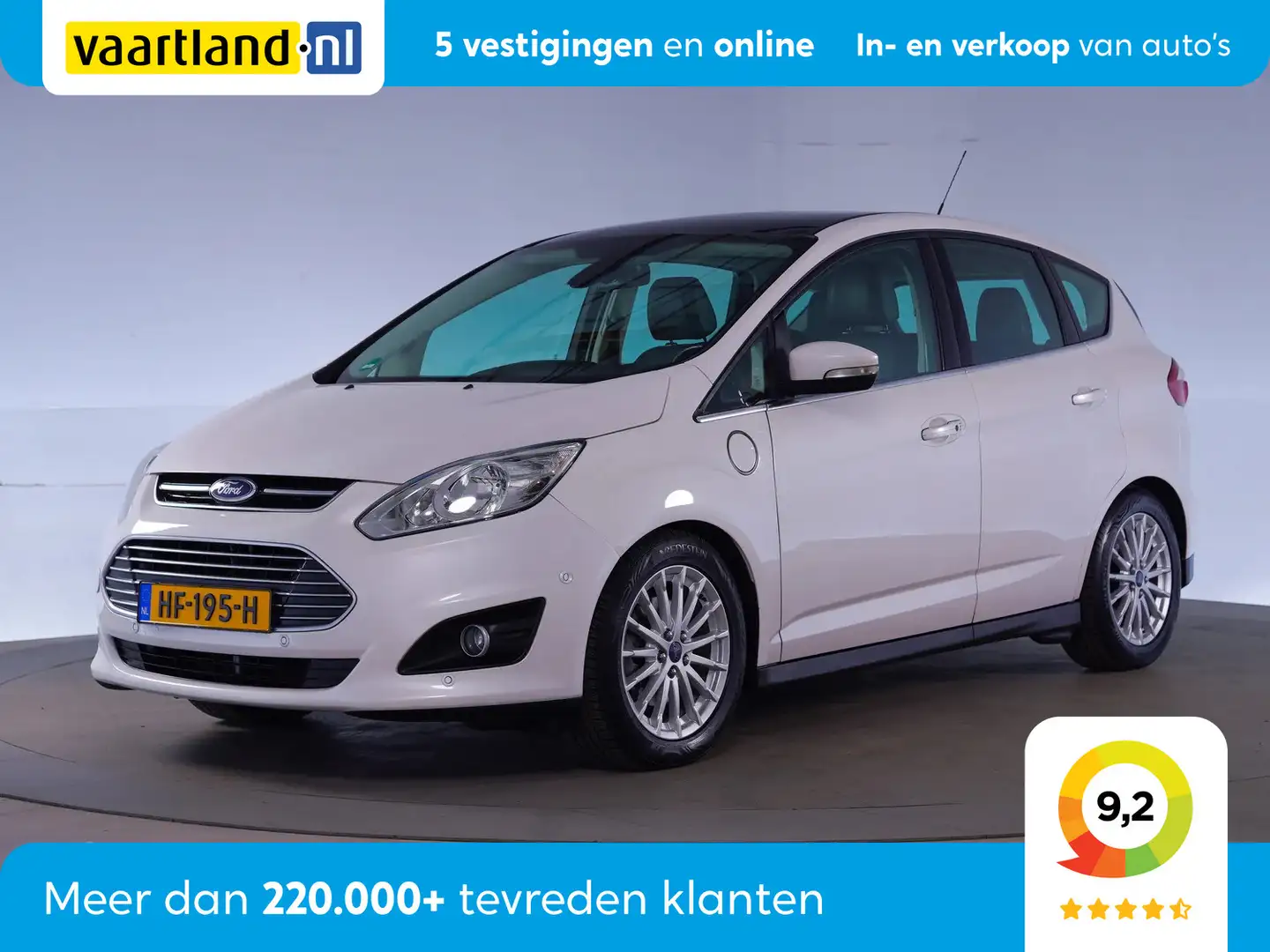 Ford C-Max 2.0 Plug-in Hybrid Titanium Plus [ Pano Leder Stoe Wit - 1