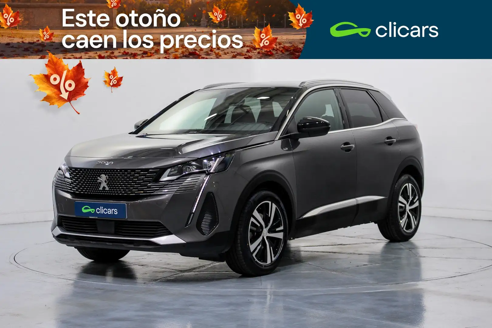 Peugeot 3008 1.5BlueHDi GT S&S EAT8 130 Gris - 1