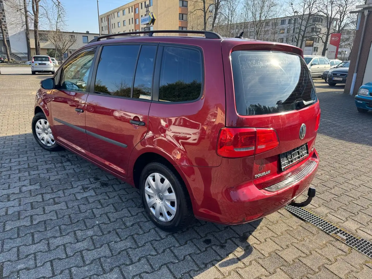 Volkswagen Touran Trendline BMT Tüv*Inspektion Neu*7 Siter*Panora Rood - 2