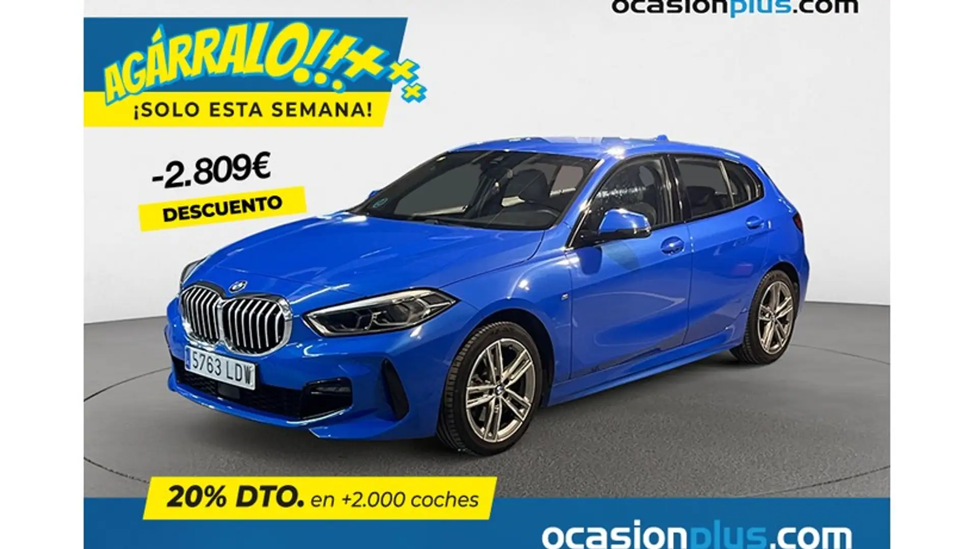 BMW 116 116d Bleu - 1