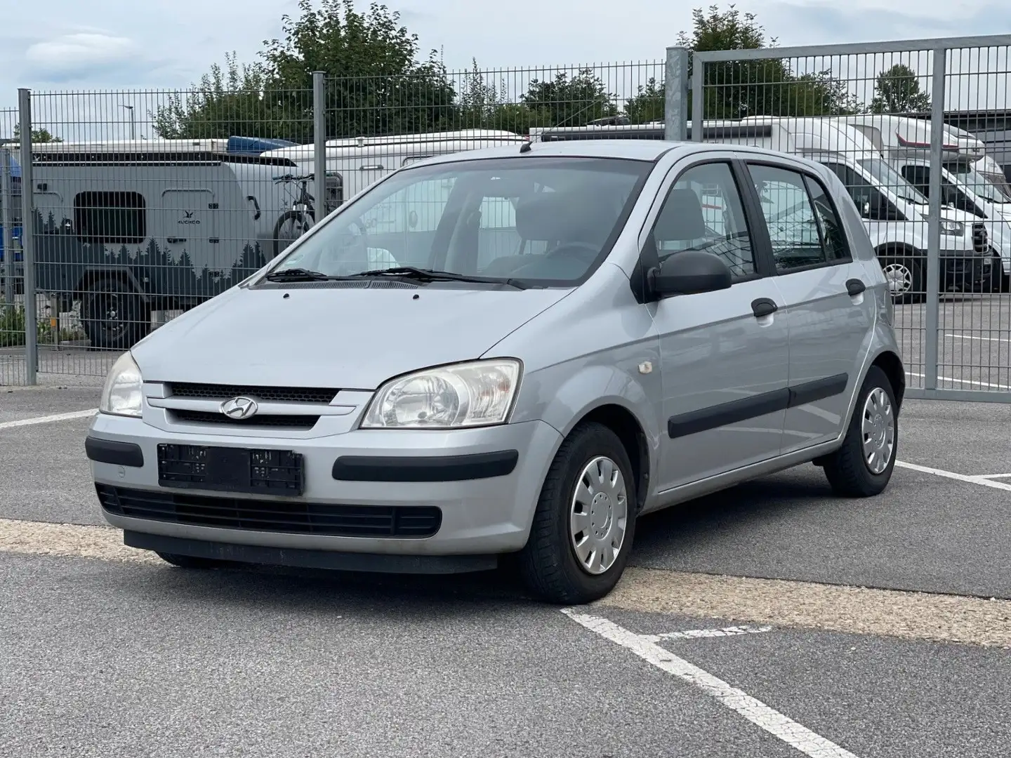 Hyundai Getz 1.1 Klima 1. Hand TÜV+ Inspektion NEU Silber - 1