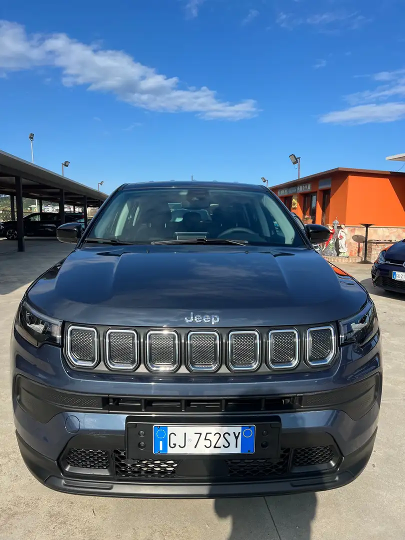 Jeep Compass 1.6 mjt Business 2wd 130cv - 3 ANNI GARANZIA Bleu - 1